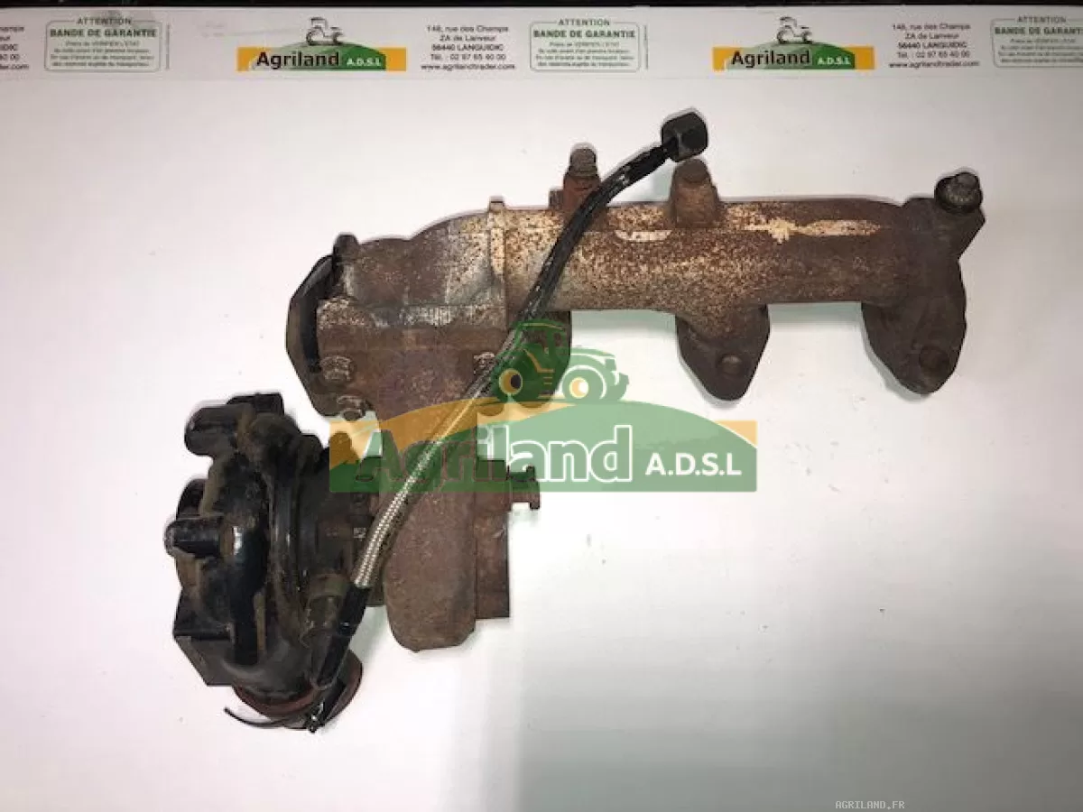 COLLECTEUR D'ECHAPPEMENT AVEC TURBO 