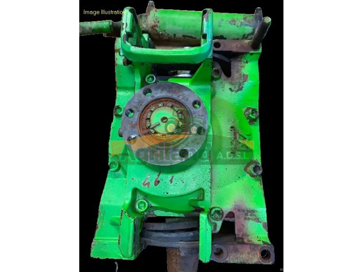 CARTER CENTRAL DE PONT COMPLET AVEC COUPLE CONIQUE ET DIFFERENTIEL ET SYSTEME D'EMBRAYAGE 