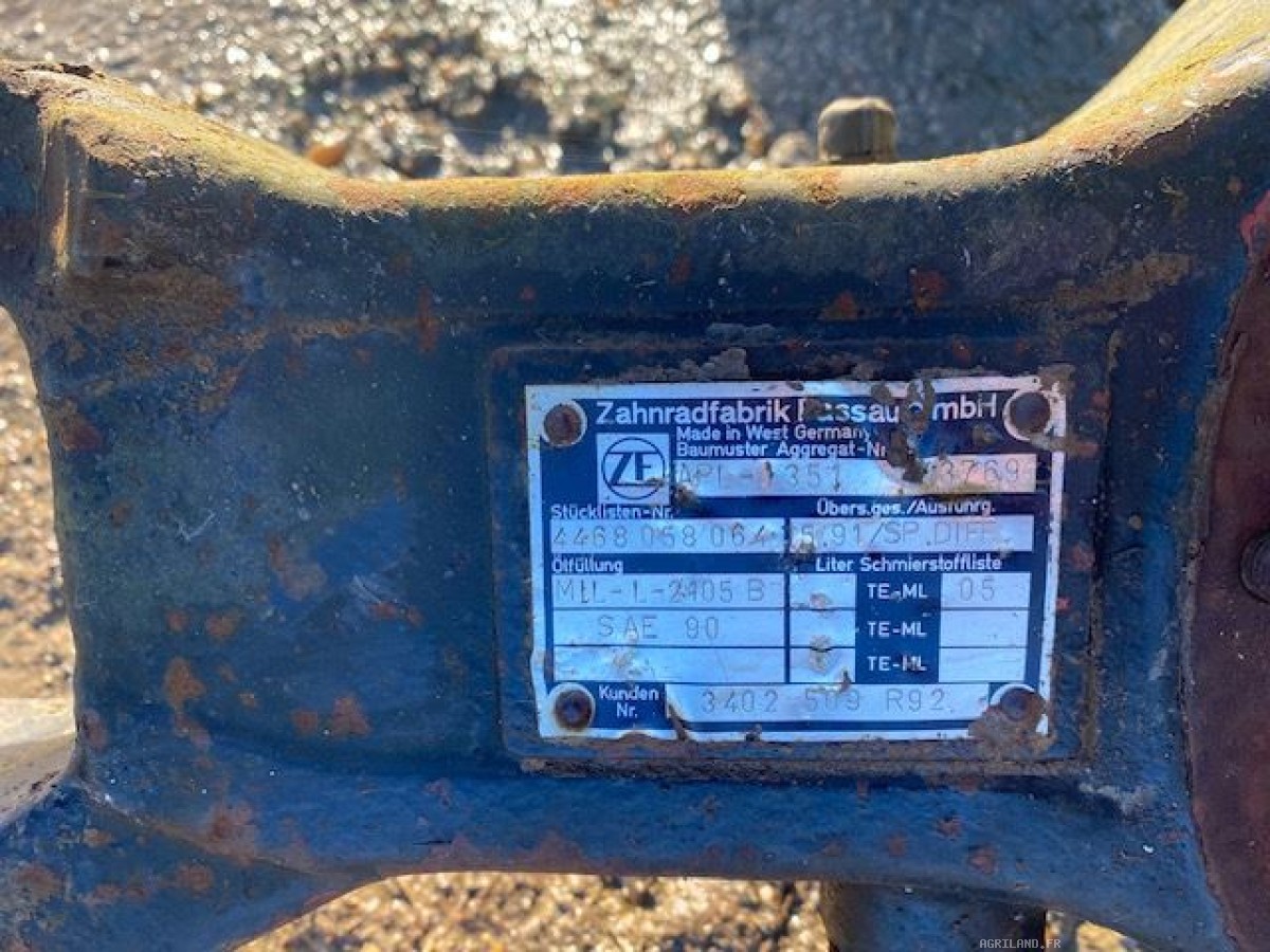 PONT AV SANS REDUCTEUR ET SANS BERCEAU APL 1351