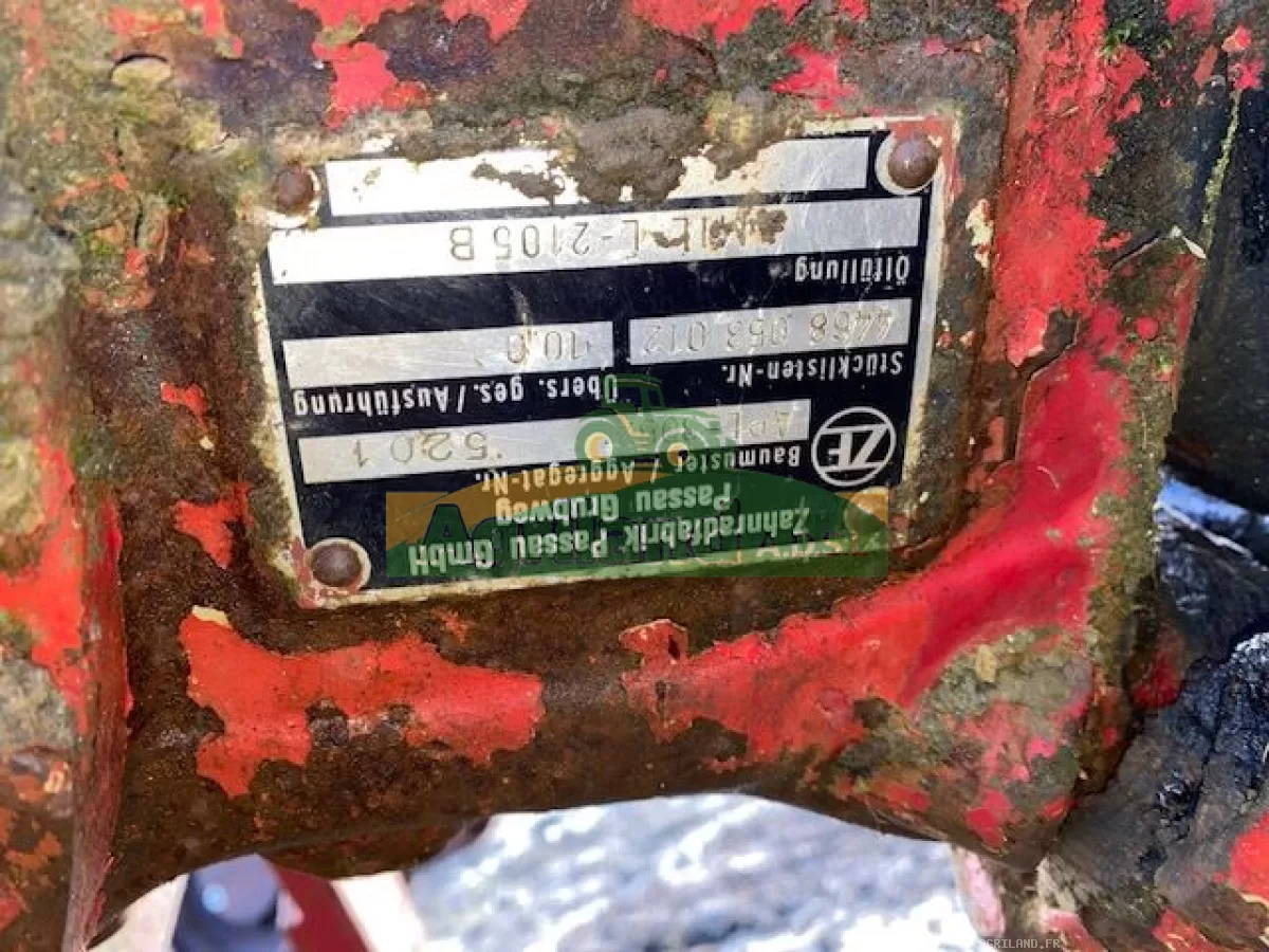 PONT AV AVEC BERCEAU ET UN REDUCTEUR APL 3052