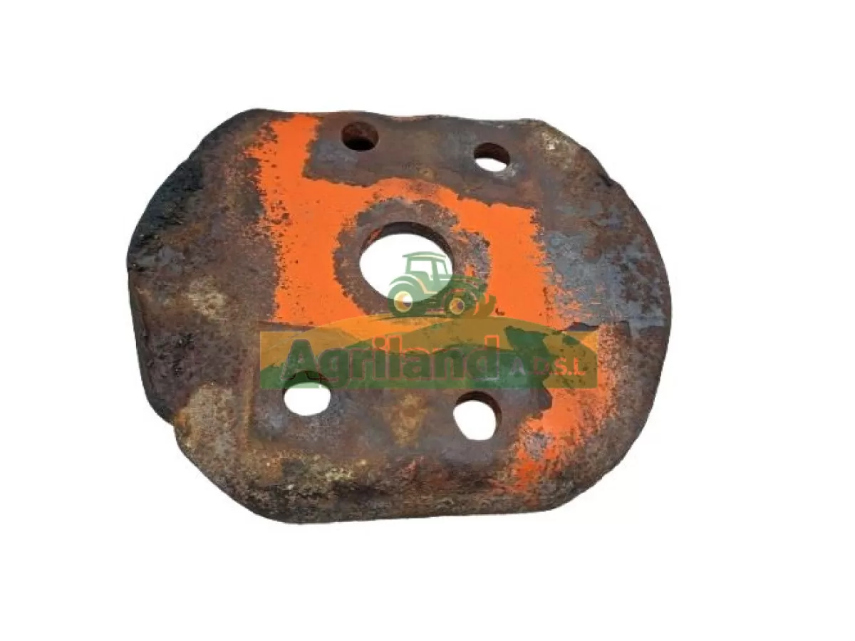 PLAQUE INFERIEURE CENTRALE TROU DE FIXATION 14MM