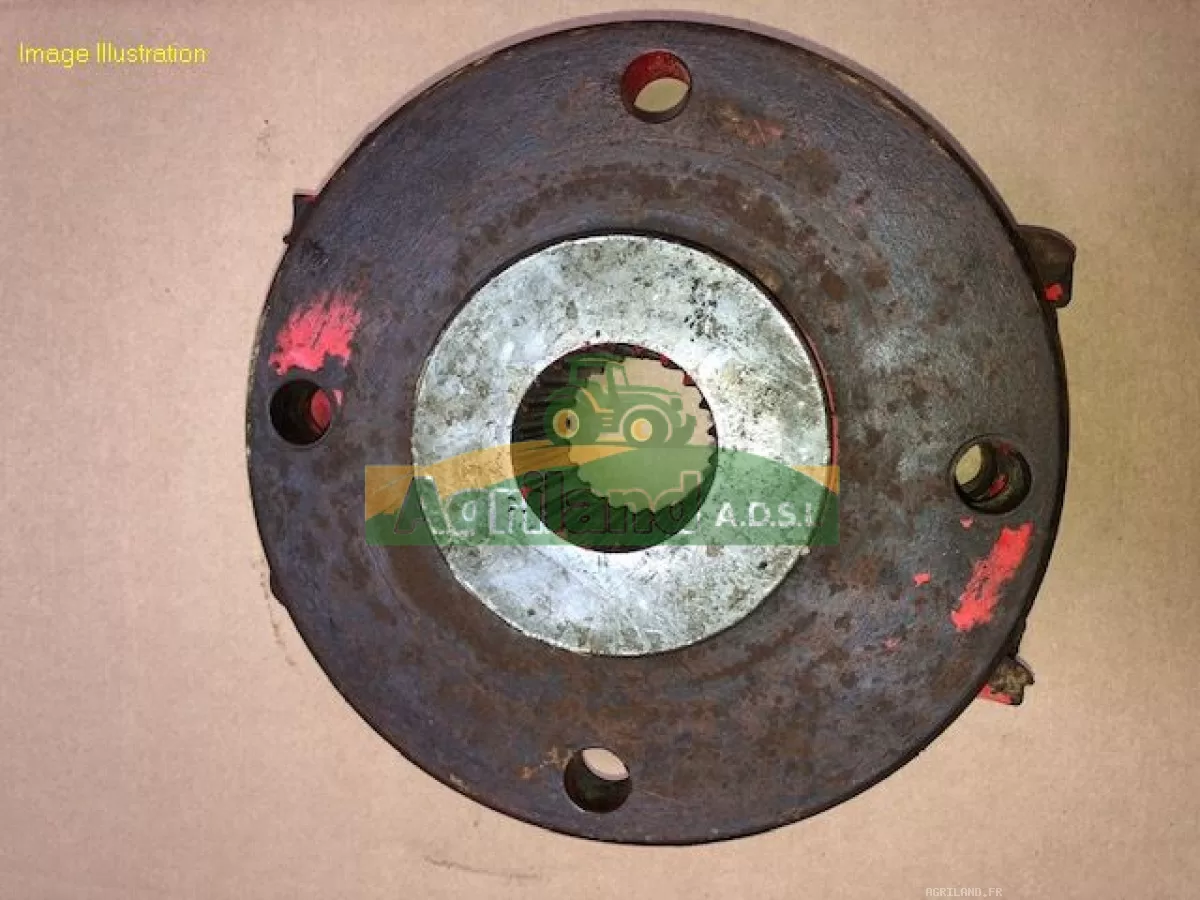 PORTE DENT CENTRAL  AXE 22 CANNELURES DIAM 44 