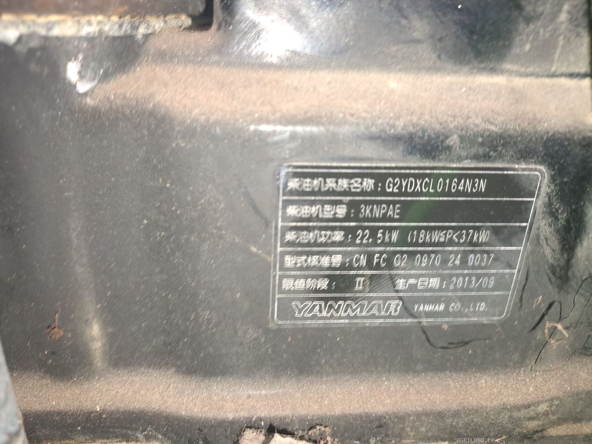 MOTEUR YANMAR COMPLET SANS DEMARREUR NI ALTERNATEUR