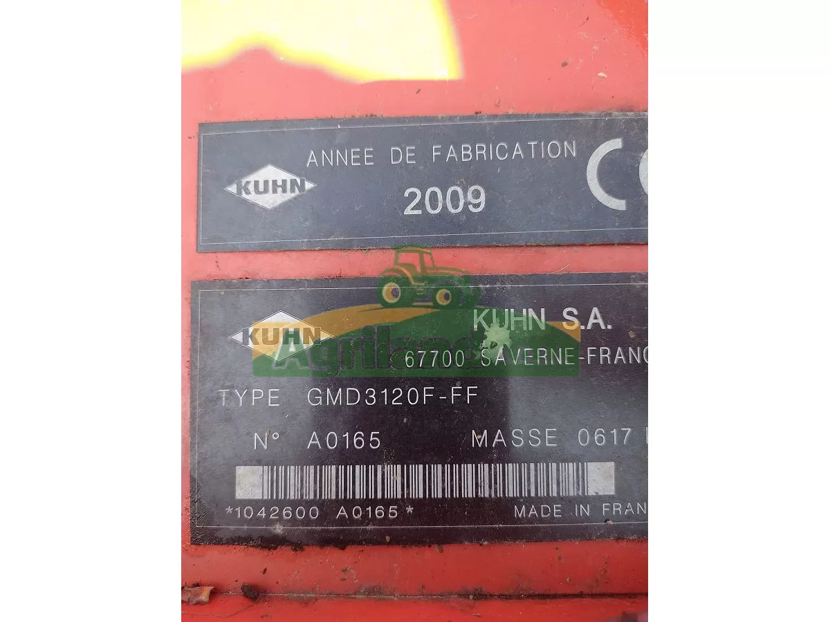 KUHN GMD 3120 F