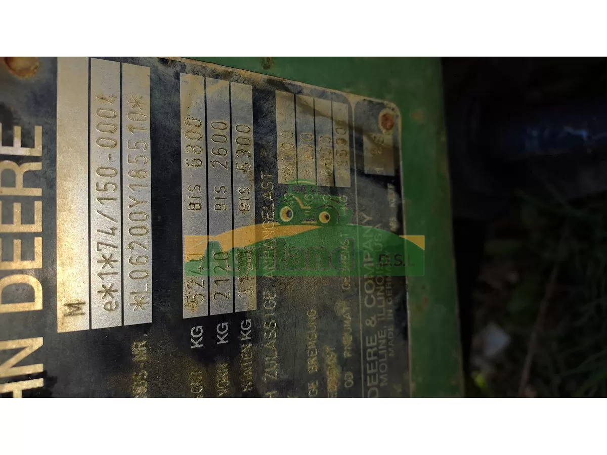 JOHN DEERE 6200 9966 VA 85