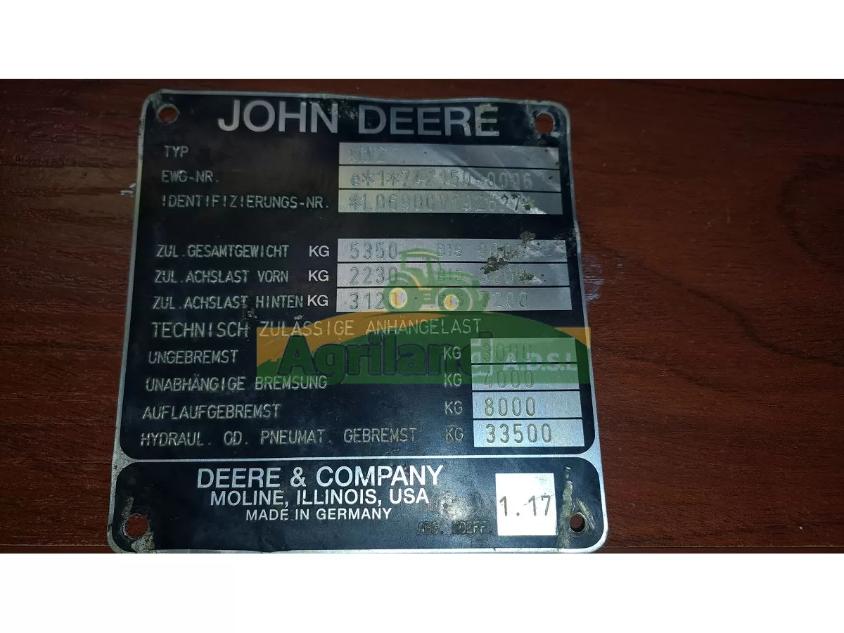 JOHN DEERE 6900