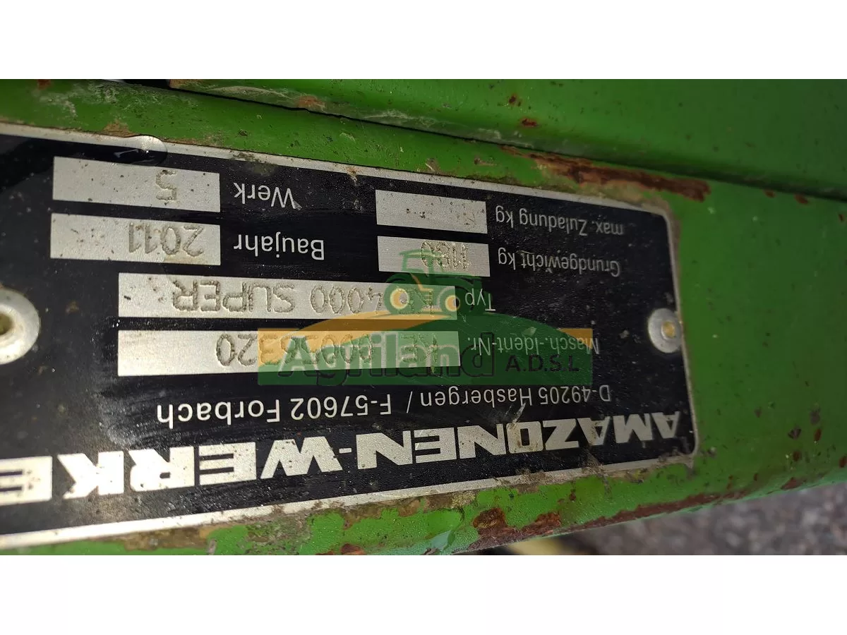 AMAZONE KE 4000 SUPER