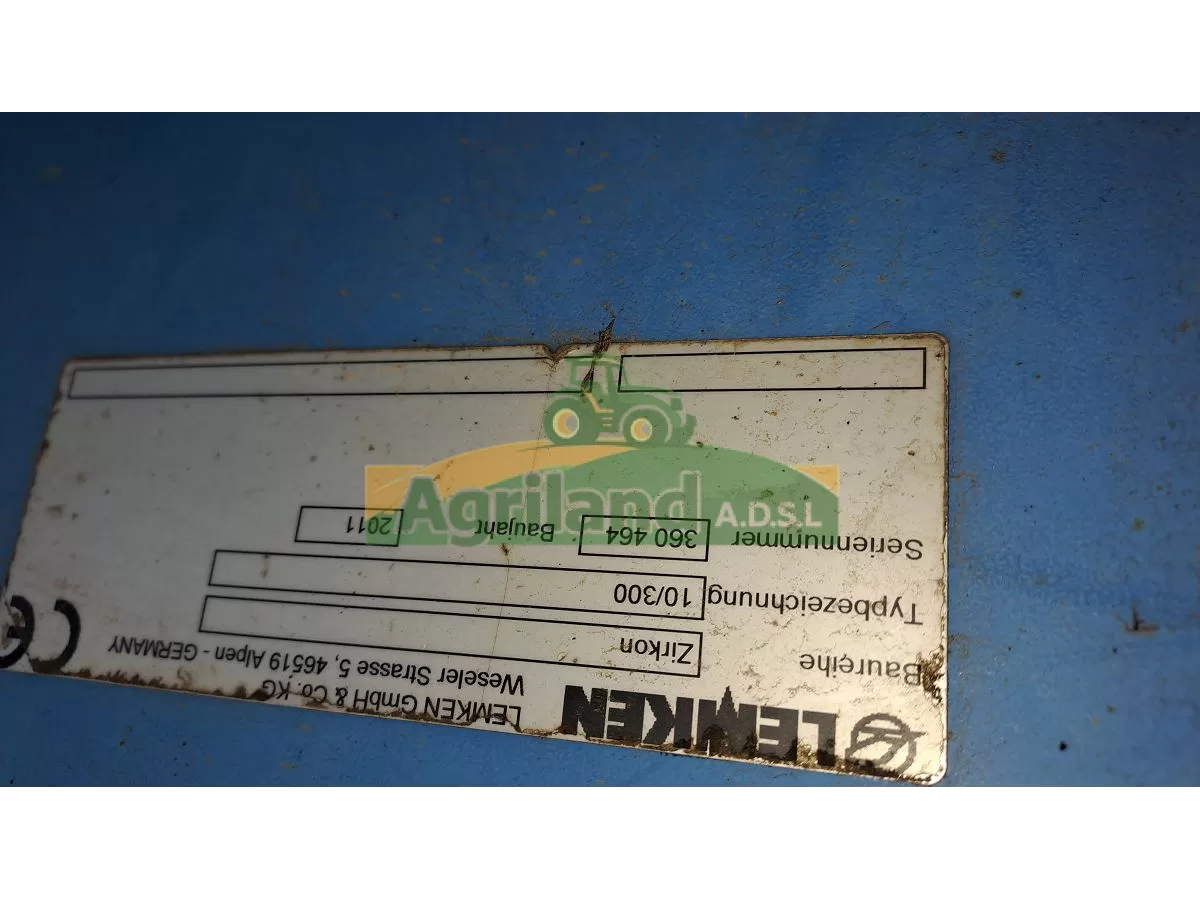 LEMKEN ZIRKON 10 300