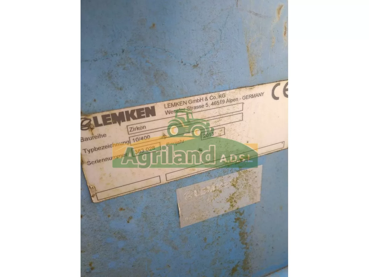 LEMKEN ZIRKON 10 400