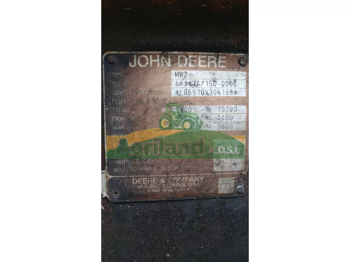 JOHN DEERE 6910 - 4RM 8855 VQ 50