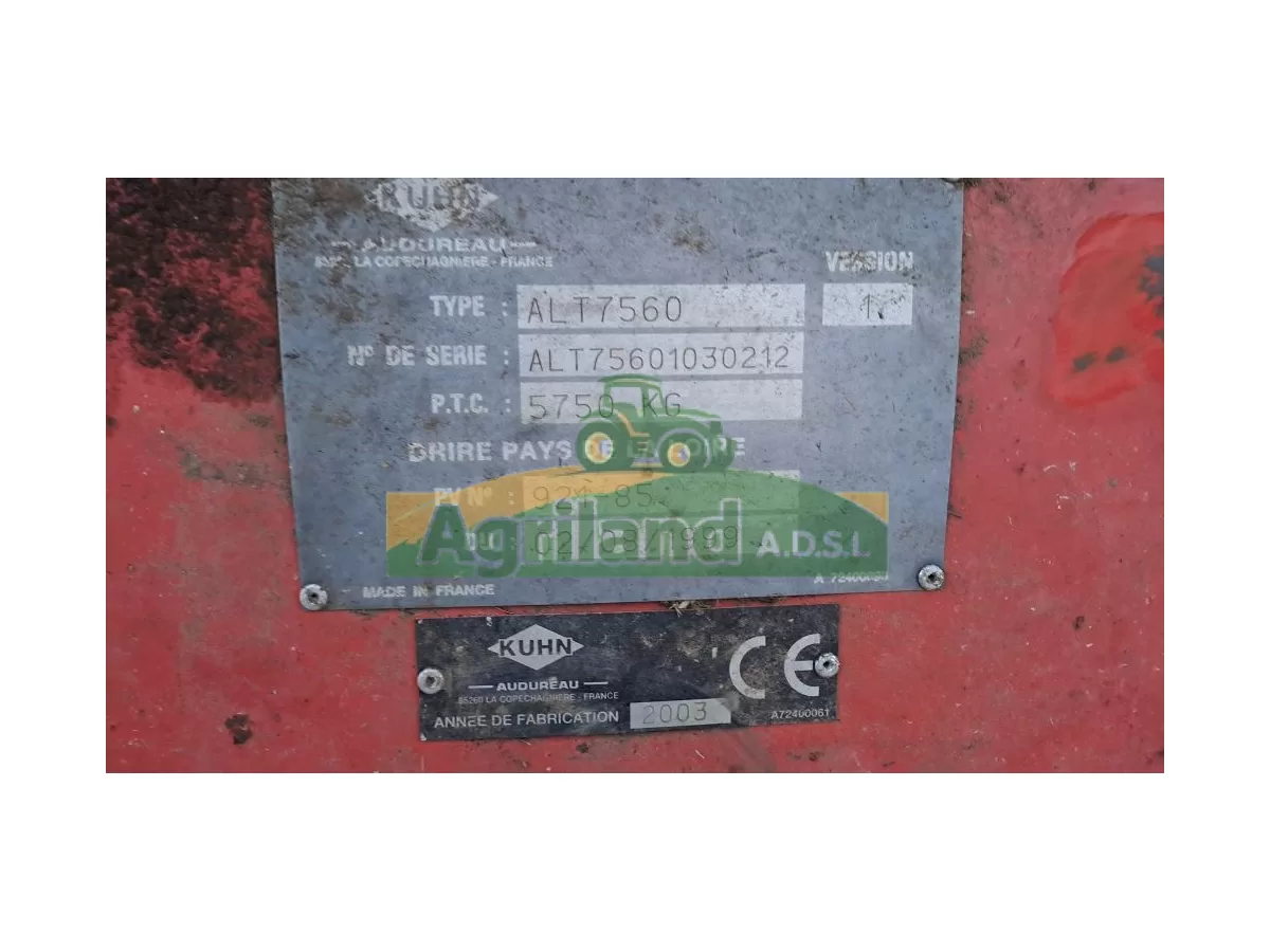 KUHN ALTOR 7560