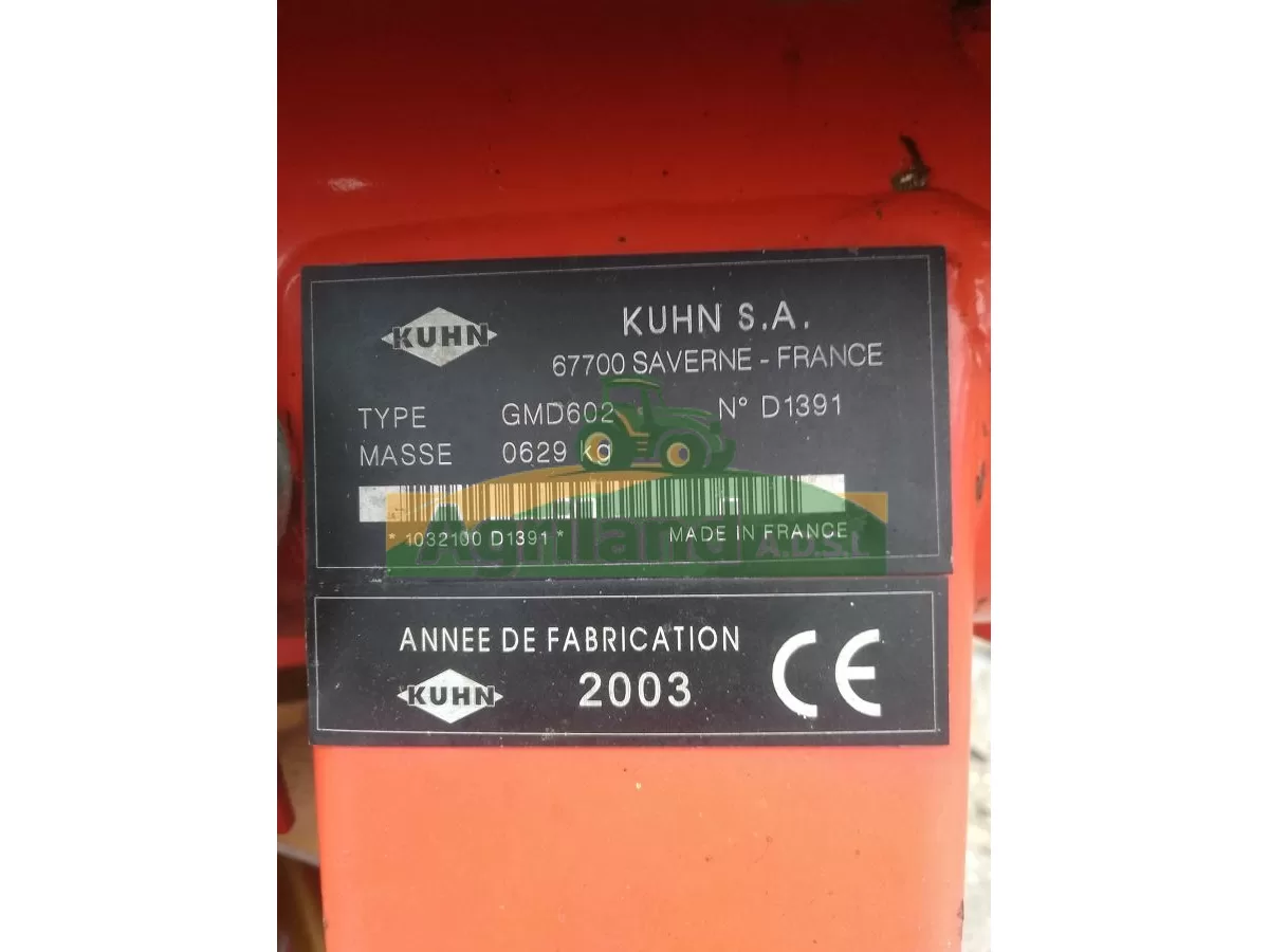KUHN GMD 602