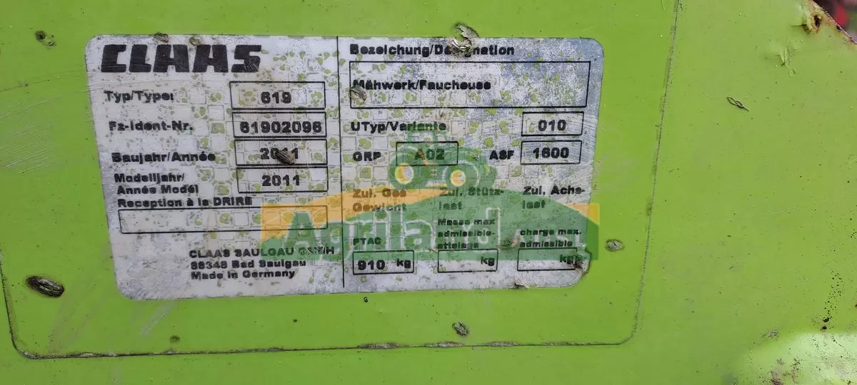 CLAAS DISCO 3500 CONTOUR