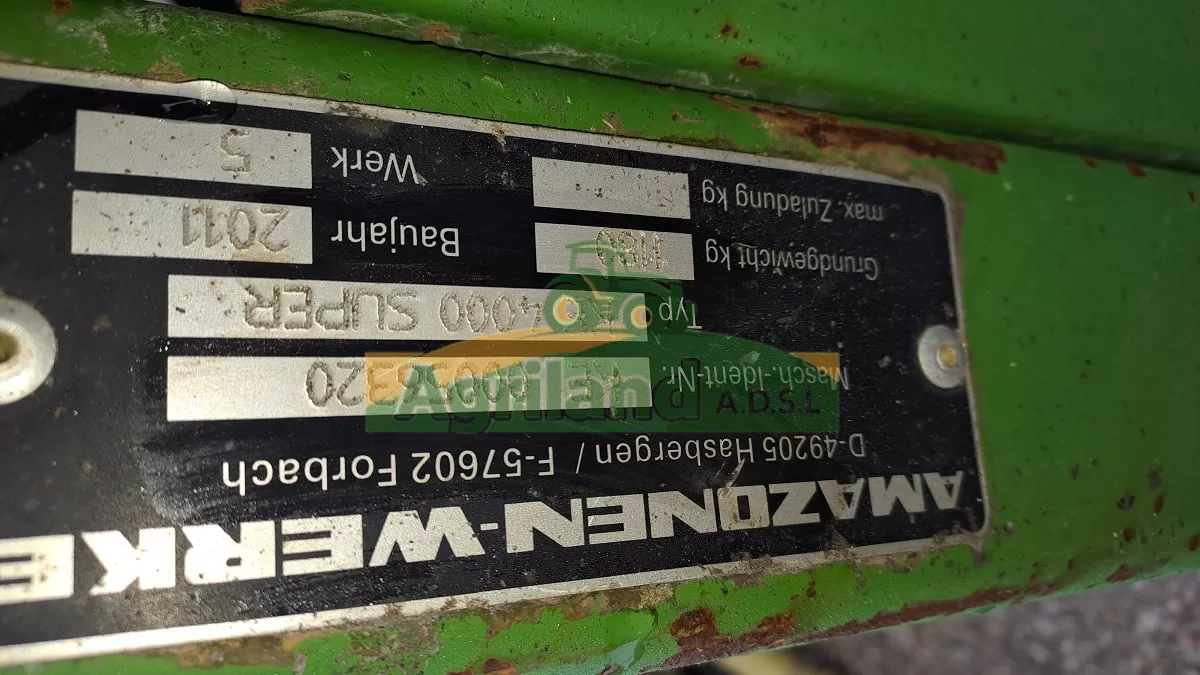 AMAZONE KE 4000 SUPER