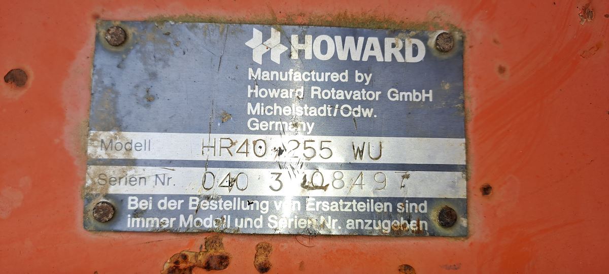 HOWARD  HR 40 255 WU