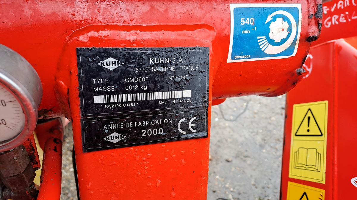 KUHN GMD 602