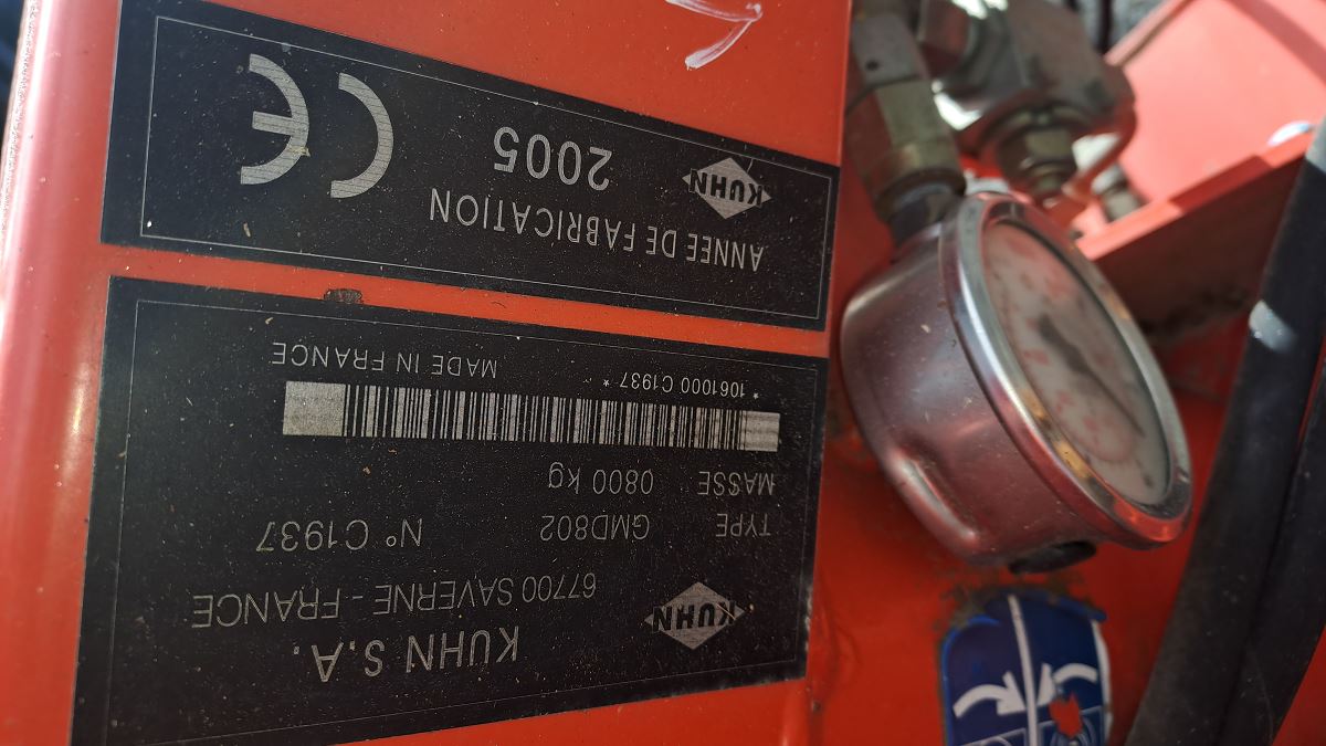KUHN GMD 802