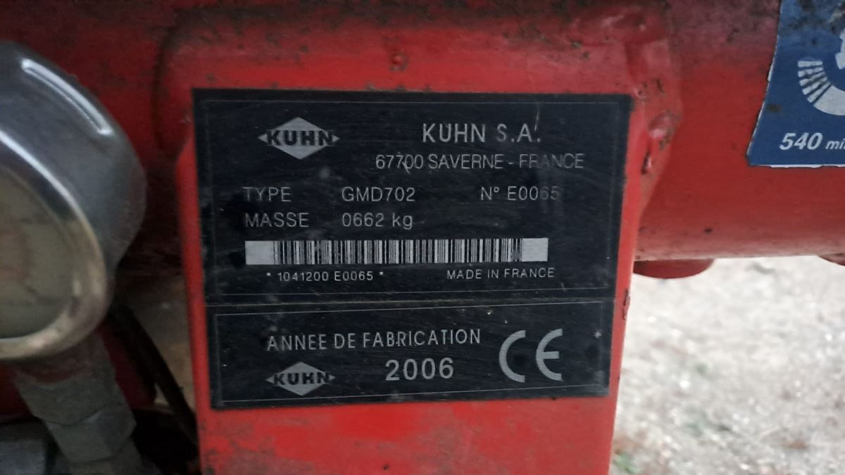 KUHN GMD 702