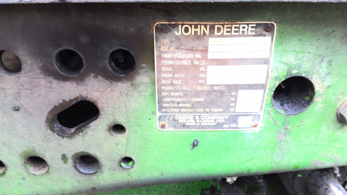 JOHN DEERE 6910 S 8937 QG 33