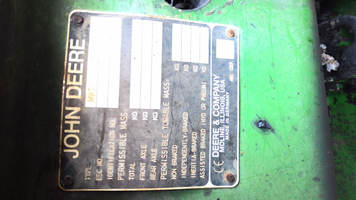 JOHN DEERE 6910 S 8937 QG 33