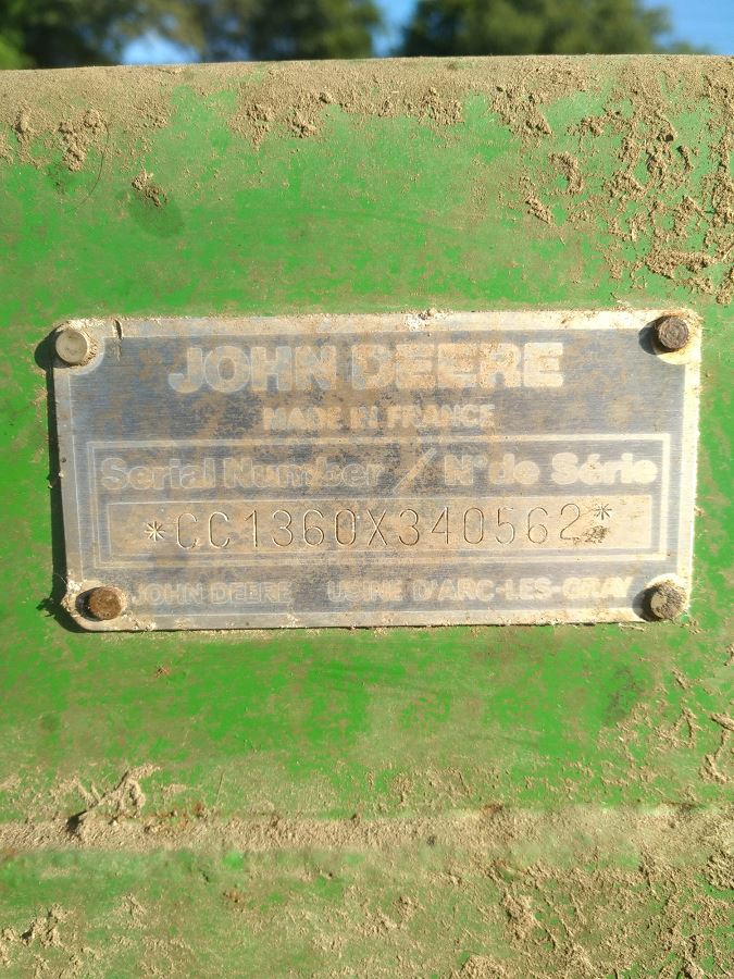 JOHN DEERE 1360