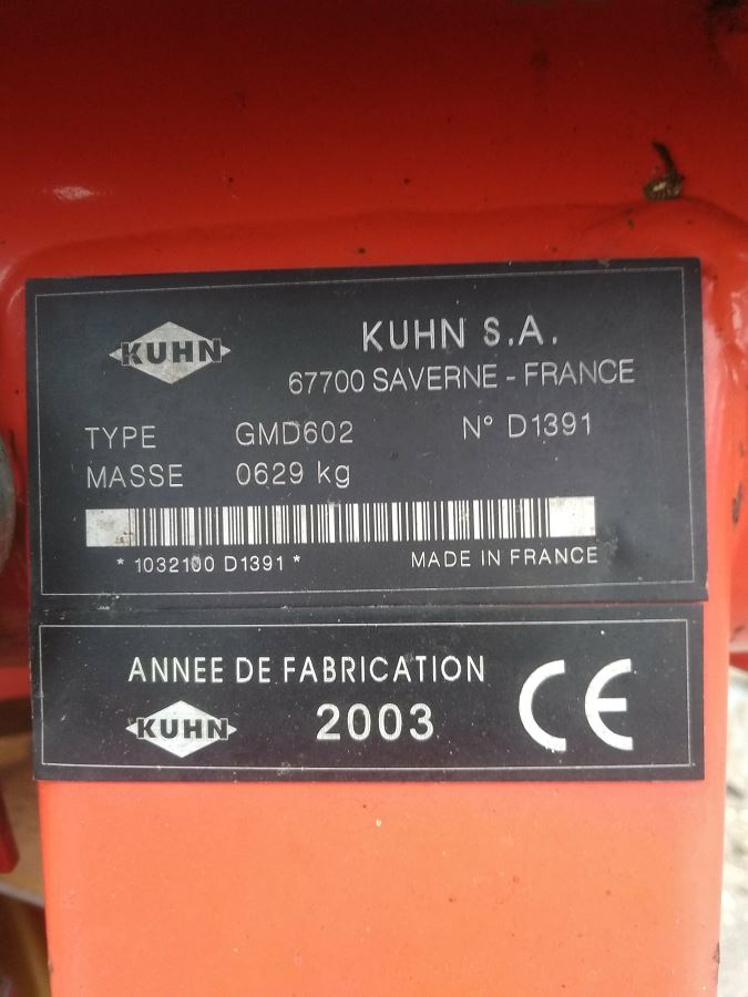 KUHN GMD 602
